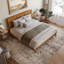 Lit standard à profil bas en bois massif Troutville-254526474-222097928