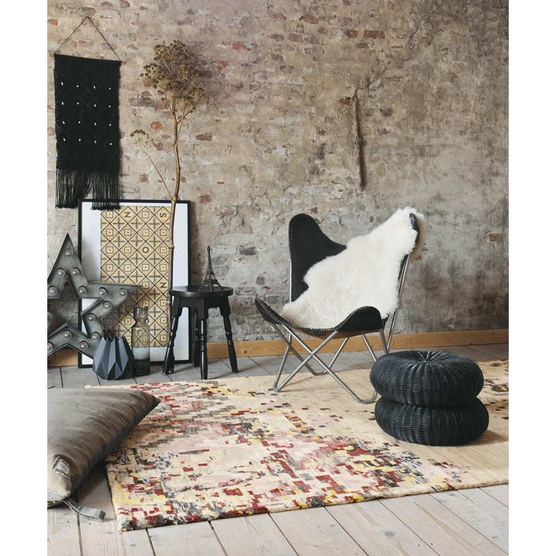 Yeti Abstract Hand Woven Area Rug, Rectangle 200 x 300cm