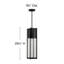 Luminaire suspendu d'extérieur 1 lumière Bandit-353560553-353560552-353560563