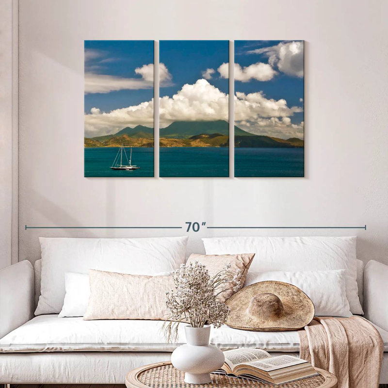 Rorry Nevis From Saint Kitts, 28" H x 45" W