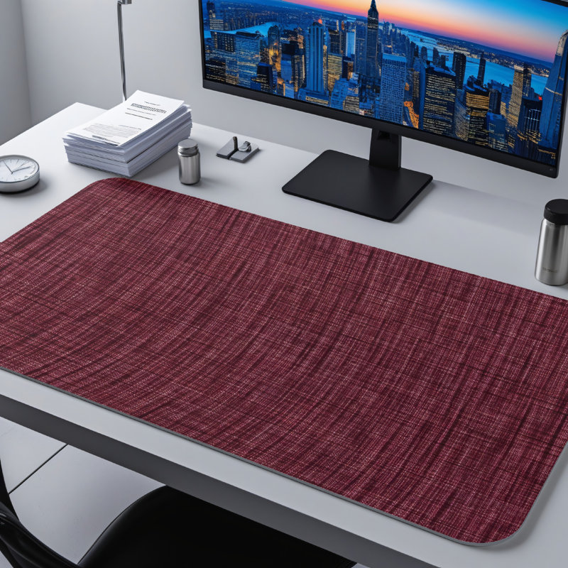 Polyester Desk Pad, 23.6x13.8