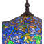 Lustre cylindrique unique à 5 lumières Tiffany Wisteria