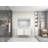Seavy 59'' Double Bathroom Vanity with Acrylic Top-1828634189