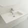 BOCCHI Ravenna 18.7'' Fireclay Rectangular Bathroom Sink with Overflow