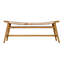 Banc en bois massif Stockholm