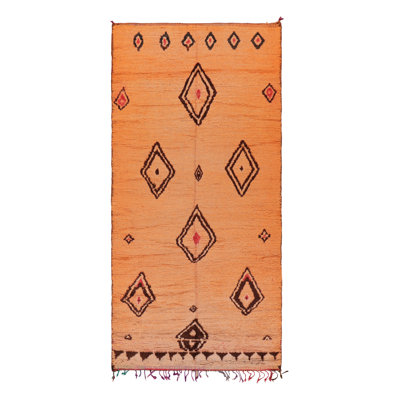 One-of-a-Kind 5'11”x12' Hand Knotted Area Rug
