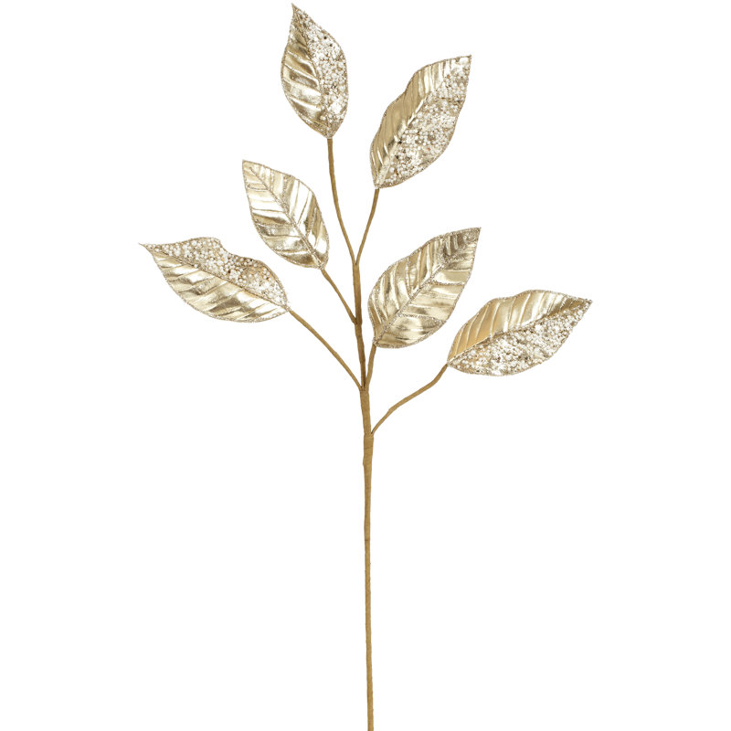 Sparkle Magnolia Spray 27 Inches Set Of 12