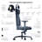 Vertagear Adjustable Armrest and Adjustable Headrest PC & Racing Game Chair-75264606