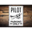 Enseigne pilote en aluminium-1528462716