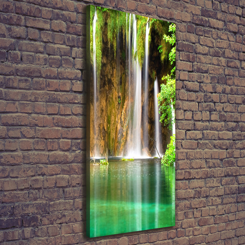 Plitvice Lakes - Wrapped Canvas Print