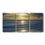 Beach Sunset Surfers - Toile tendue avec châssis de qualité supérieure - Prêt à être accroché-408889537