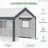 Outsunny 12' X 7' X 7' Walk-In Greenhouse-121362725