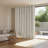Linen Look 100% Blackout Patio Curtain, Anti-Rust Grommet Extra Wide Sliding Door Panel 100x84-801425459
