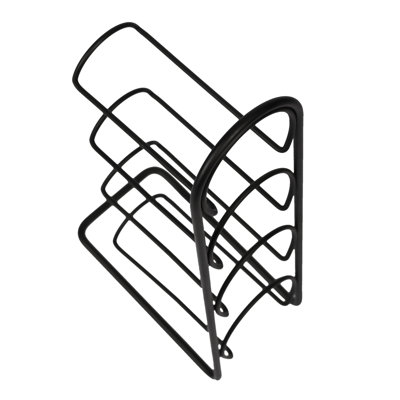 Metal Frame 4 Compartments Wine Bottle Holder