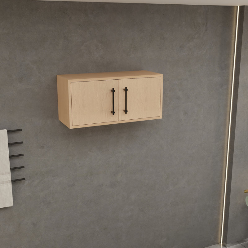 Armoire murale Victoria, H 13,8 po x l 29,8 po x P 12 po, Chêne jaune