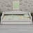 Upholstered Daybed With LED Belt And Trundle-1949385109