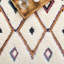 Tapis ivoire / bleu Adarrion 918-342757626