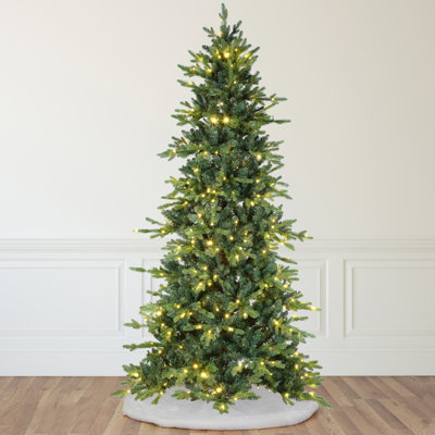 Real Touch? Pre-Lit Breckenridge Pine IPT Artificial Christmas Tree - Dual Color LED