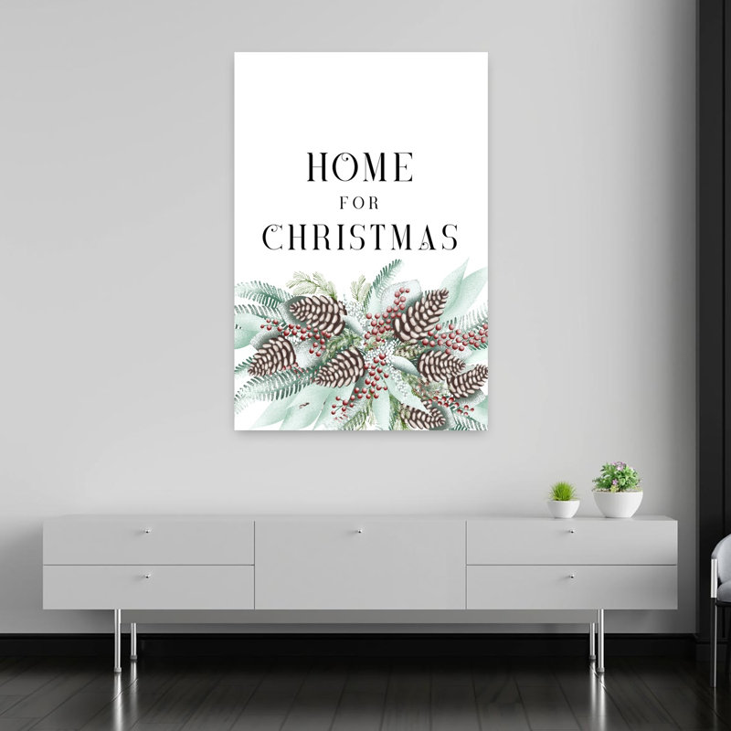 Home for Christmas Garland, 60" H x 40" W