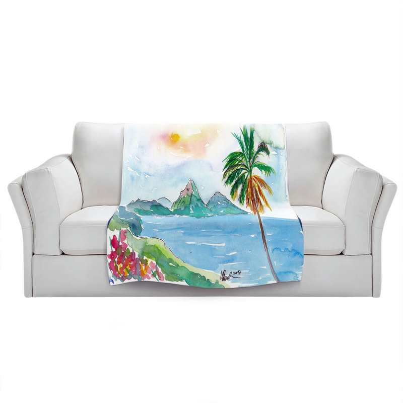  Couverture Sainte-Lucie, 68 po x 80 po