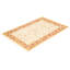 Tapis rouge / ivoire / brun clair noué à la main Vencel Mogul 4 pi 2 po x 6 pi 1 po