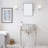 Copeland 30'' Single Bathroom Vanity with Carrara Marble Top-256486918-255426942