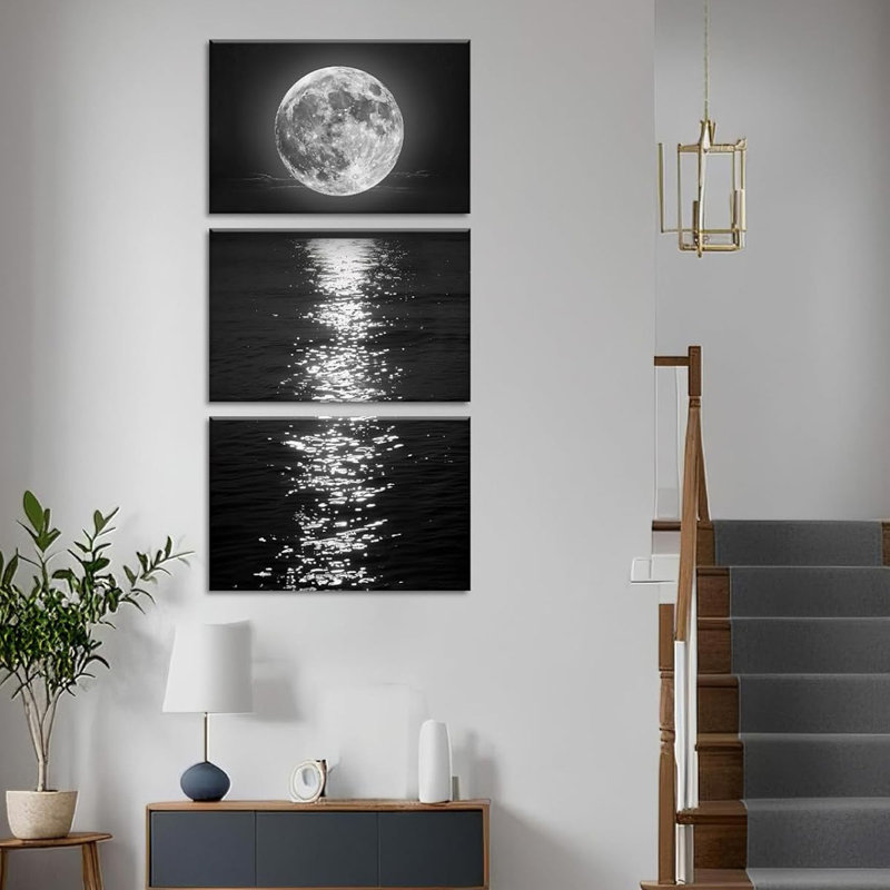 3 Piece Wrapped Canvas Wall Art