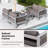 Helgo Metal Outdoor Lounge Chair