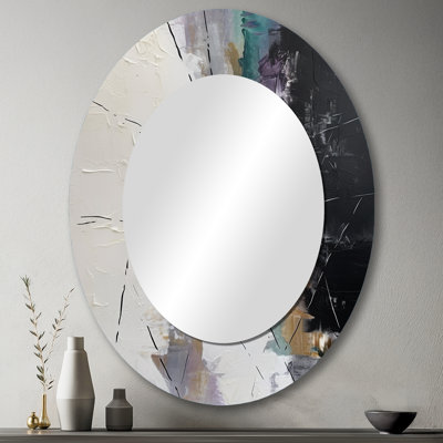 Miroir mural mauve moderne Modern