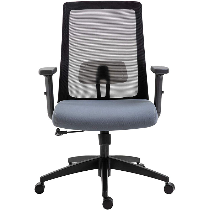 Kiska Mesh Office Chair, High Back, Grey