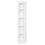 Tablette d'angle de 83,4 po de hauteur