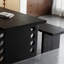 Ash Solid Wood Creative Hole-shaped Writing Desk-1074538708-1074538709
