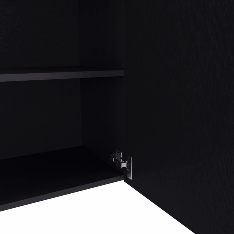 Armoire murale, Noir