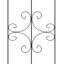 Almine Set of 2 Metal Garden Trellis for Climbing Plants, 50 x 180cm