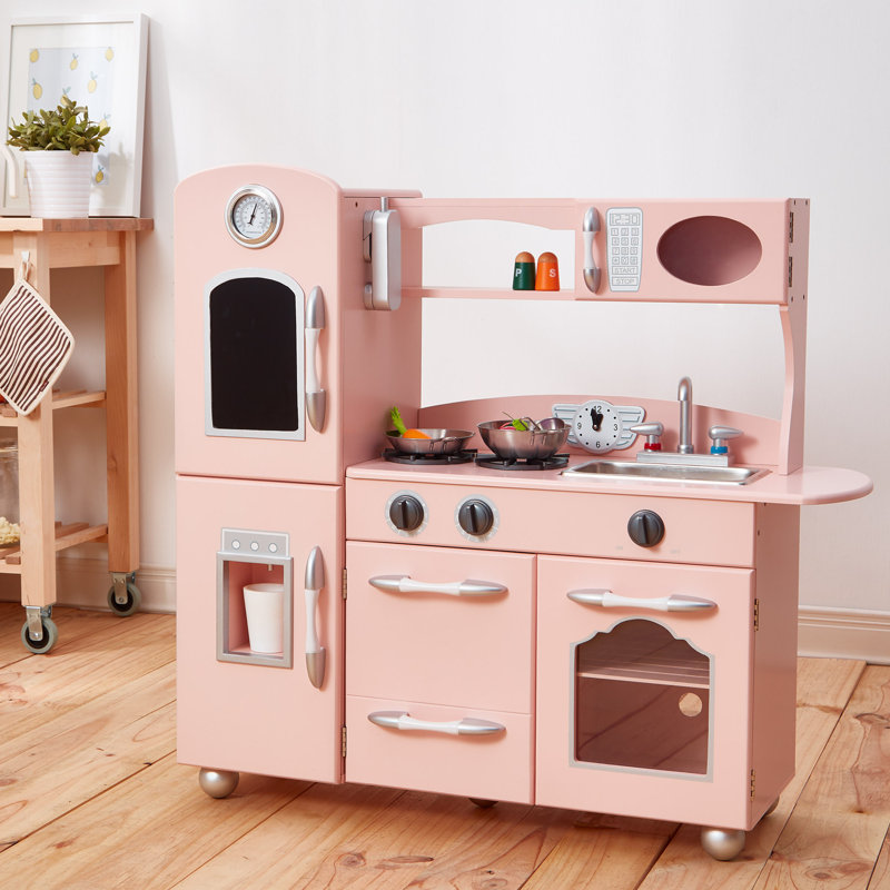 - Little Chef Westchester Retro Play Kitchen, Pink