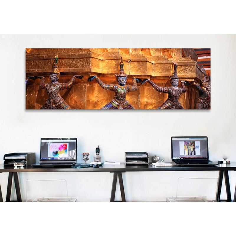 Reproduction de photo sur toile, H 16 po x l 48 po x P 1,5 po, Cadre noir