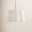 Bronte 3 - Light Medium Hanging Shade Burnished Brass-1785230313-1785230311
