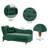 Acotas Velvet Upholstered Chaise Lounge-364891692