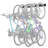 Steel Wall Mounted Bike Rack