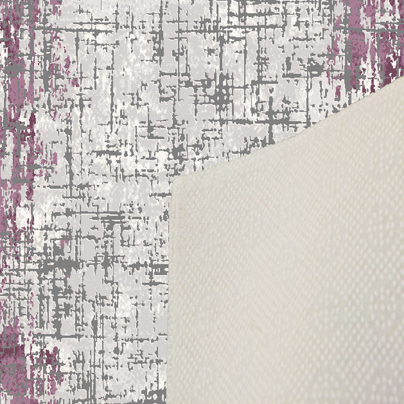 Stylish Woven Carpet, 5.2 x 7.5 Feet | 100% Polyester, 0.3 in Pile Height, Antibacterial, Non-Slip PVC Dot Underside | Machine Washable, 3D Digital Print | Perfect for Living Room, Bedroom & Home Décor