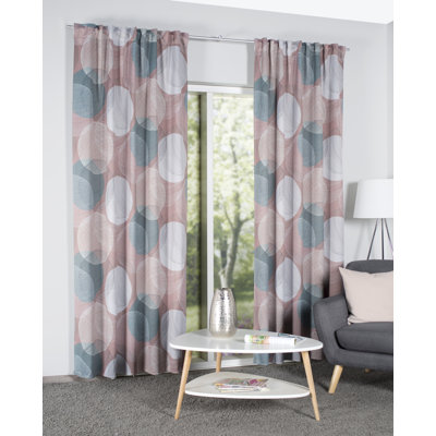 MILLAN Polyester Darkening Curtain Panel