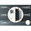 Huldar Glass Flat Wall Mirror