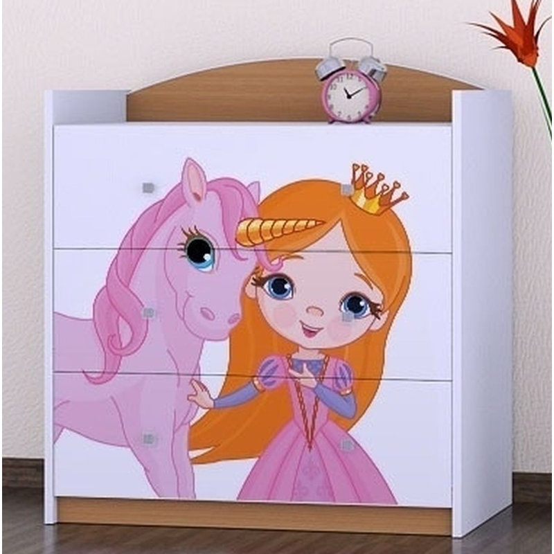 Kongsberg Kids 3 - Drawer Chest, Beech