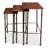 Mccarron Solid Wood Top Nesting Tables