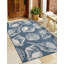 Tapis contemporain bleu marine et ivoire Avelynn-1747950708