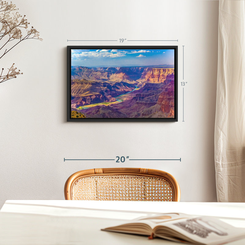 Nature «Grand Canyon Hues Wall Art», H 13 po x l 19 po