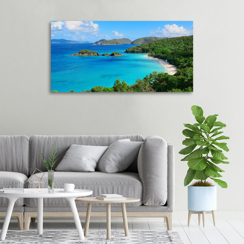 Virgin Islands - No Frame Print on Canvas