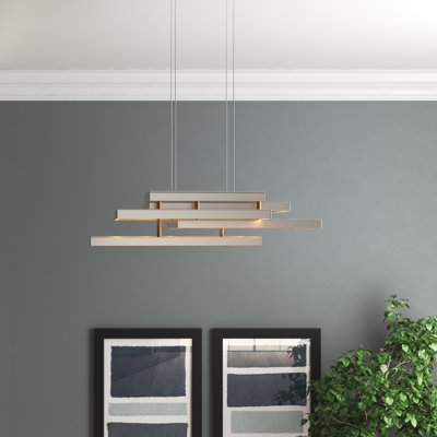 Jovie 4 - Light Dimmable LED Geometric Chandelier