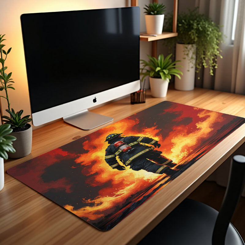 Polyester Desk Pad, 31.5x15.5