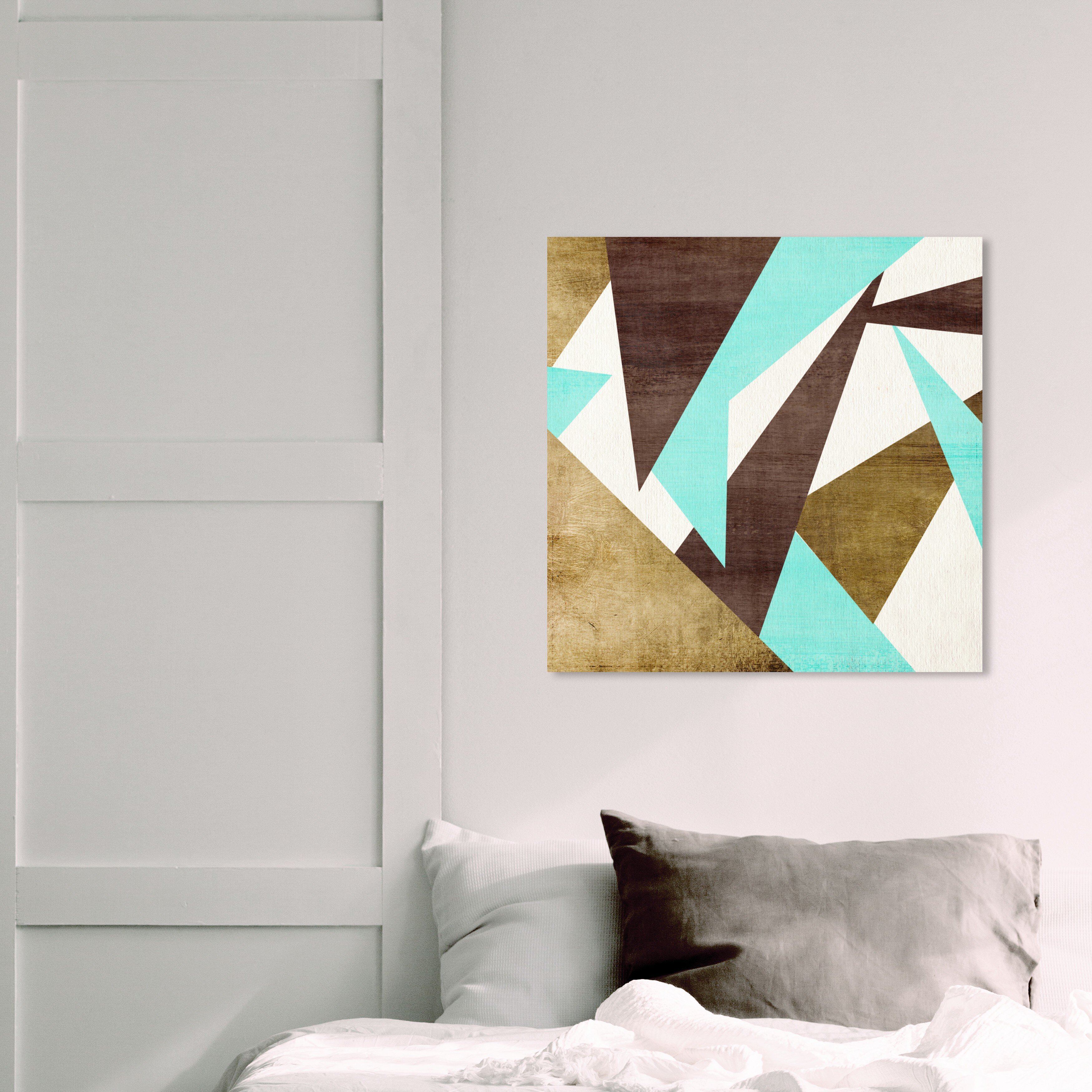 triangle shape painting